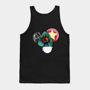 Coraline Ghost children eyes and stone Tank Top